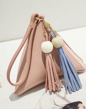 Mini Triangle Women Clutch Purse