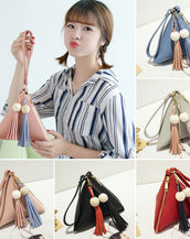 Mini Triangle Women Clutch Purse