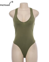 Sleeveless Tanks bandage Rompers