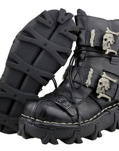 Cowhide Military Combat Men Boots