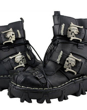 Cowhide Military Combat Men Boots