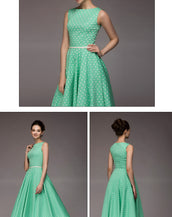 Thin Dot Printing Women Dress