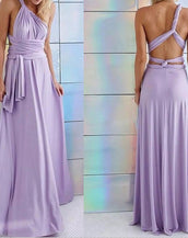 Multiway Wrap Convertible Women Long Dress