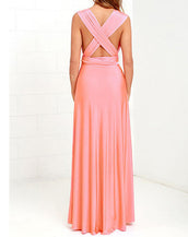 Long Multiway Wrap Women Dress