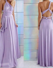 Multiway Wrap Convertible Women Long Dress