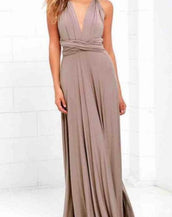 Long Multiway Wrap Women Dress