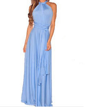 Multiway Wrap Convertible Women Long Dress
