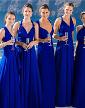 Multiway Wrap Convertible Women Long Dress