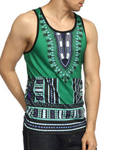 Retro Ethnic Floral Print Men Vest
